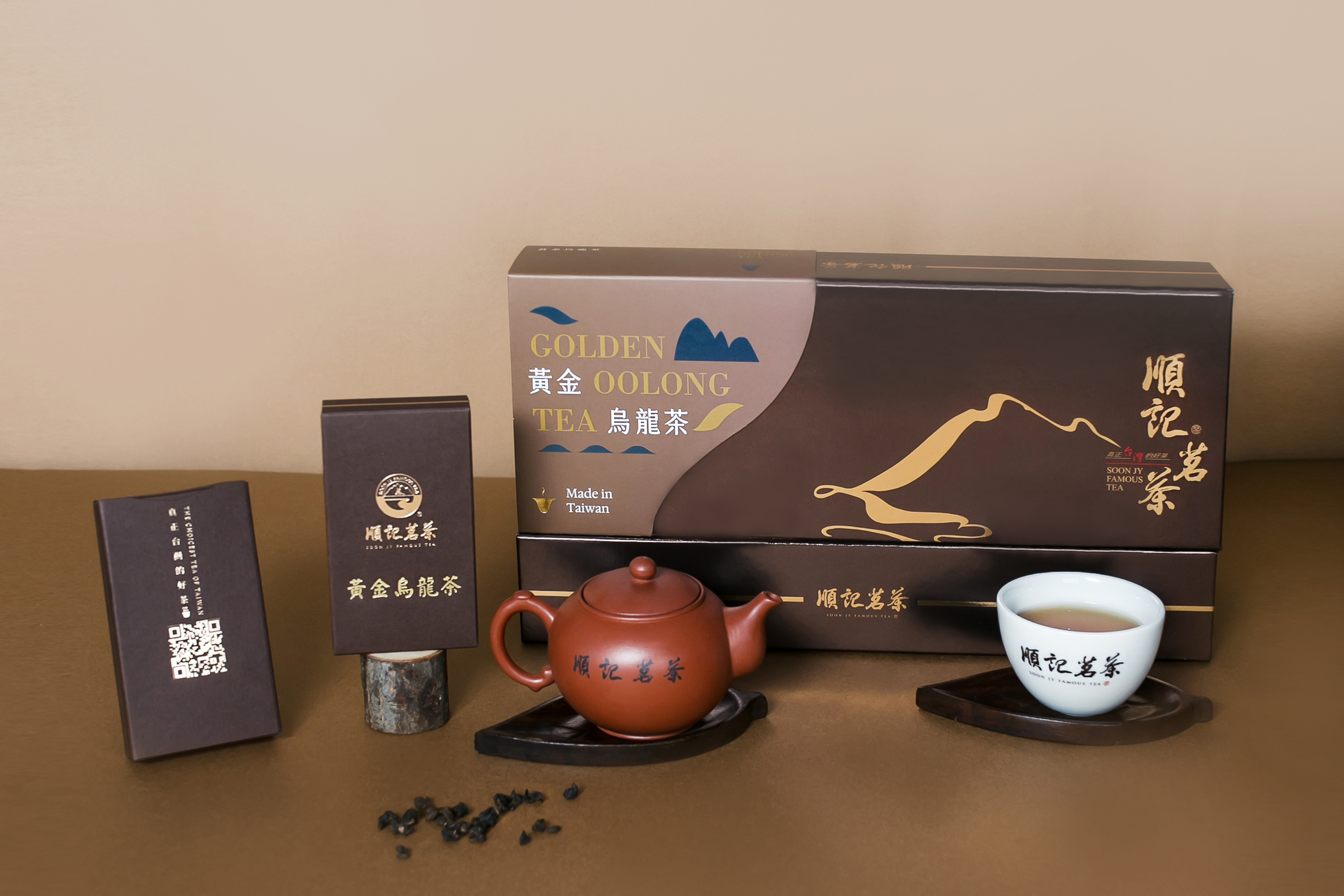 黃金烏龍茶10克精緻盒